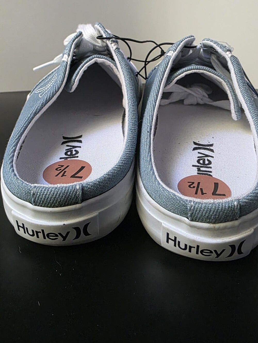 Hurley Kayo lace mule size 7.5 light blue - Picture 5 of 8